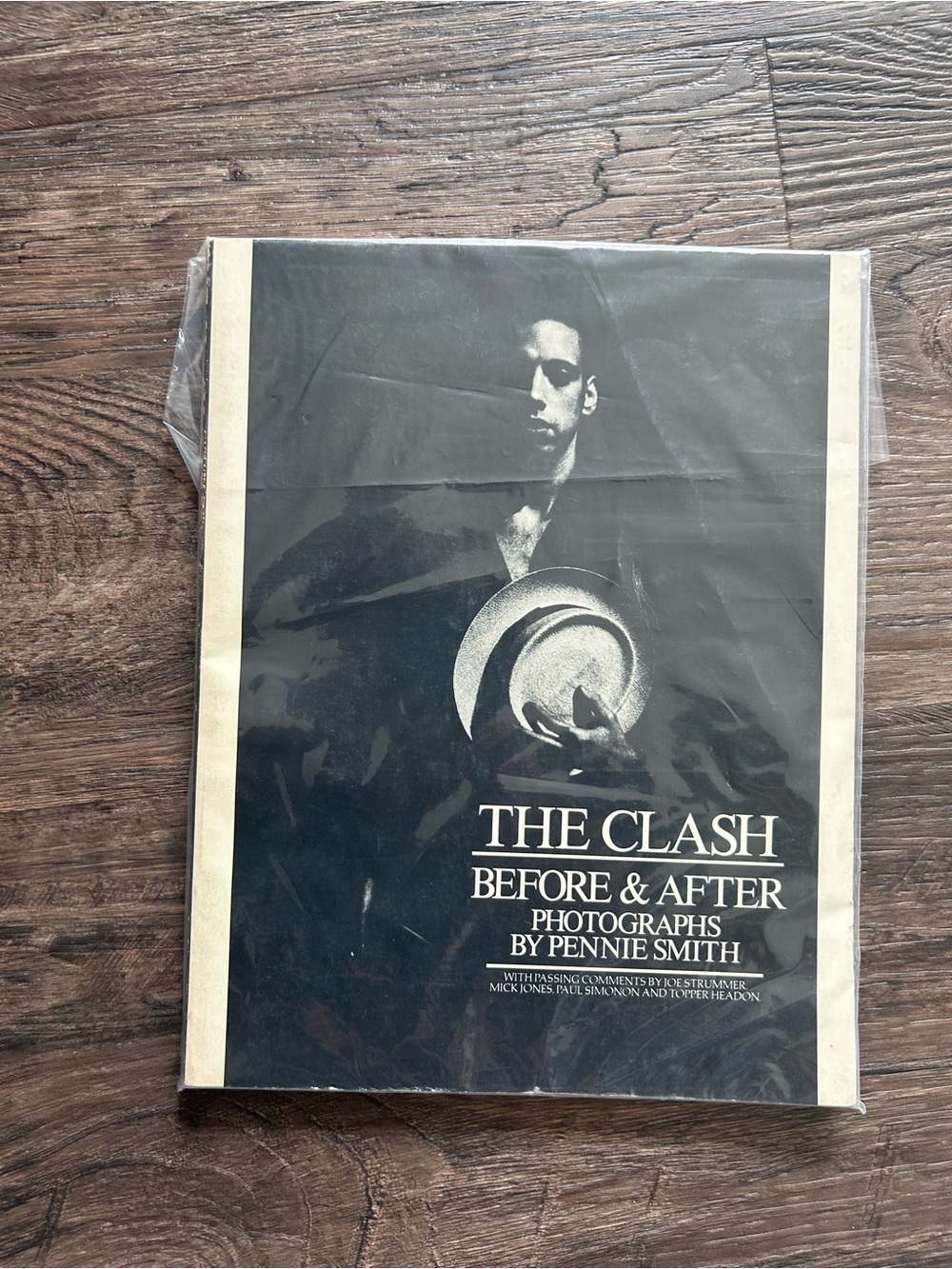 The Clash “Before & After” Photographs by Pennie Smith - Black/Cream Cover